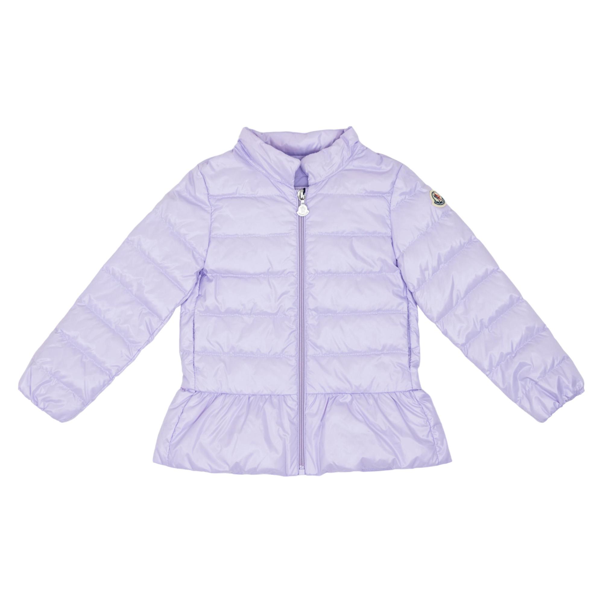 Moncler Enfant Kids - Moncler Enfant Kids 嬰幼兒紫色羽絨外套
