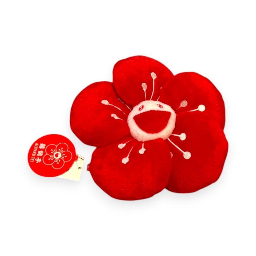 村上隆 梅クッション Doll KIJYAKU TEI Ume 梅 囍鵲亭 新品 村上隆 鵲亭 フラワー お花 梅クッション Kijyaku Tei