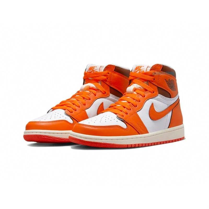 Air Jordan - W Air Jordan 1 High Starfish 橙白小扣碎DO9369-101 