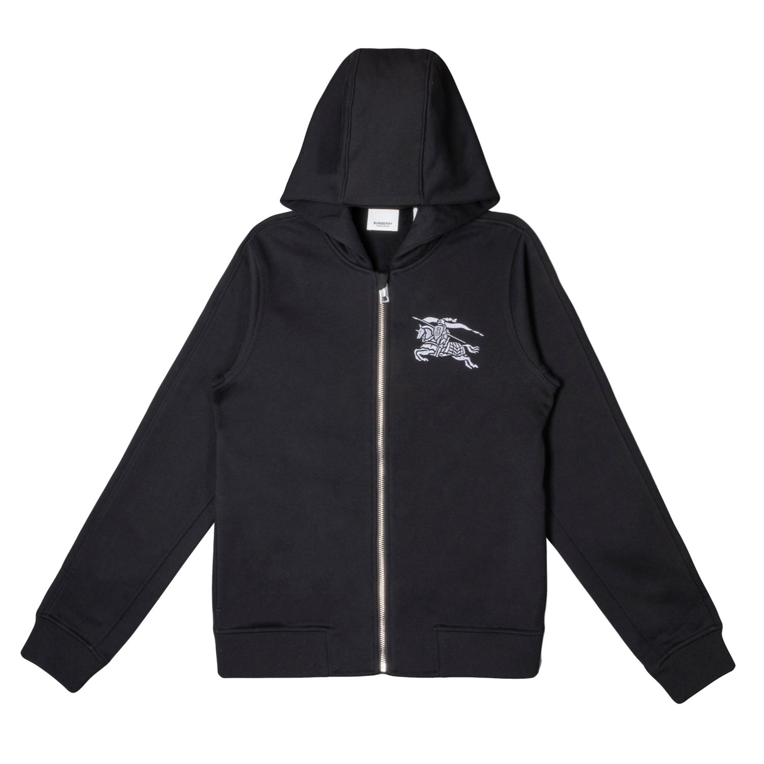 BURBERRY Kids - BURBERRY Kids 馬術logo連帽外套- BreezeOnline